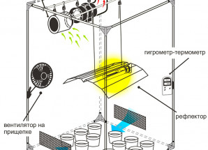 Аксессуары в гроубокс 2 х 600W